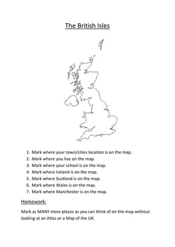 Uk history worksheets image