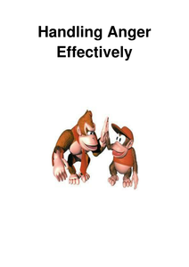 Anger Management Programme by joolzpop - UK Teaching Resources - TES