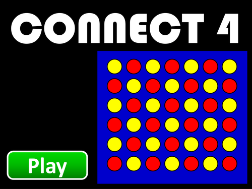 Connect 4 - interactive | Teaching Resources