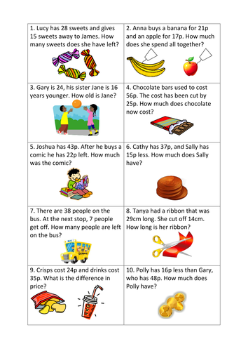 y2 problem solving lesson