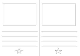 Pages for children to make a book