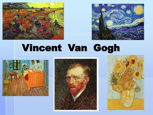 presentation about van gogh