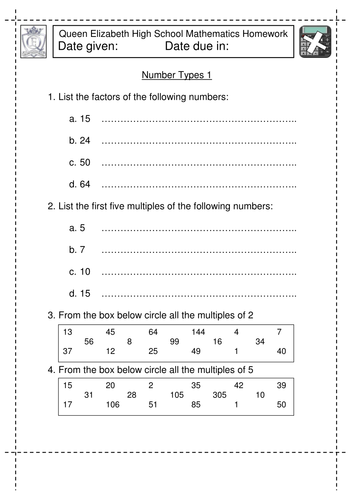 Worksheets Squares And Cubes Worksheet multiples factors squares and primes by jlcaseyuk teaching resources tes