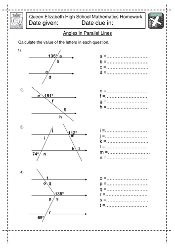 angles problem solving ks3