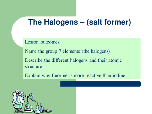 halogens - speed dating with a bit of harry potter | Teaching Resources