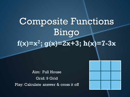 Core 3 Intro Composite Functions Bingo.pptx