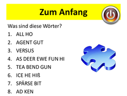Wie Schreibt Man Das By Lighthouse Keeper Teaching Resources