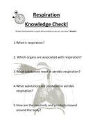 Worksheets for KS3 Respiration | Teaching Resources