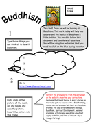 buddhism worksheets life of buddhameditation teaching resources