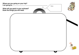 Download What will you pack in your suitcase? by ramli - Teaching Resources - Tes