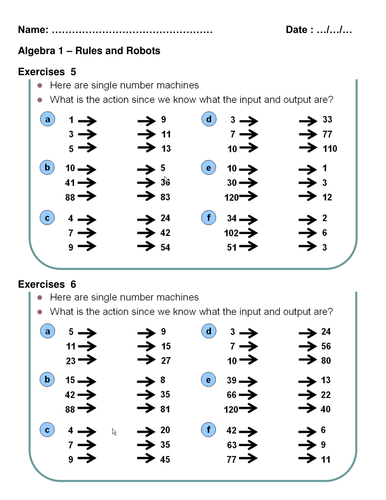 KS3 maths algebra resources | Teaching Resources