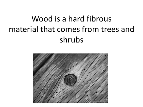 HOW IS WOOD FORMED visual data 3