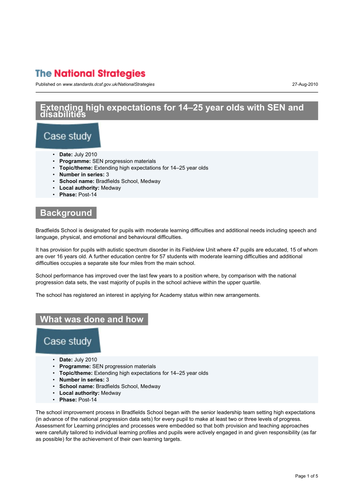 Case study of a learner with special needs pdf image