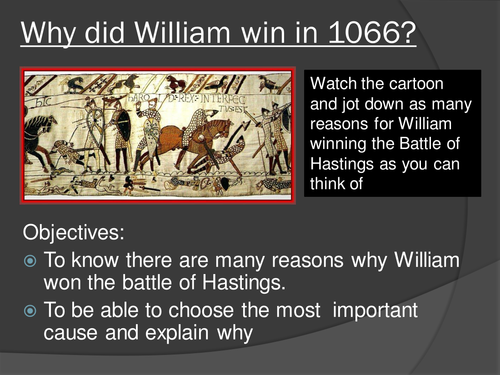 how was the battle of hastings won