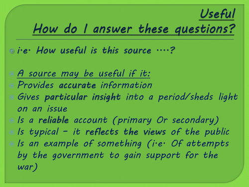 Paper 2 OCR revision.  History B Modern world