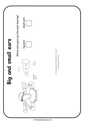 Big and Small Ears | Teaching Resources