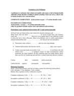Combustion worksheets | Teaching Resources
