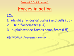 Forces and their effects or forces in action by danfleet - Teaching ...