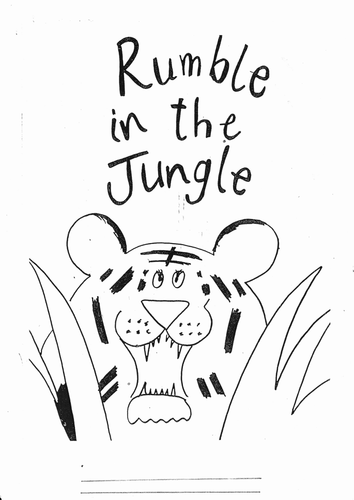 rumble in the jungle activity booklet teaching resources