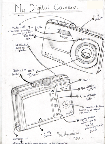 Your digital camera handout | Teaching Resources