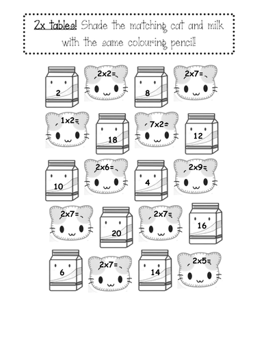 multiplication table doc worksheet Worksheets Colouring Teaching  Table  Times by sairer