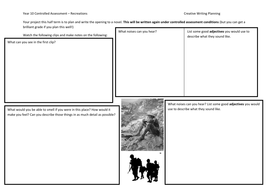 Recreations task using Mametz Wood Teaching Resources