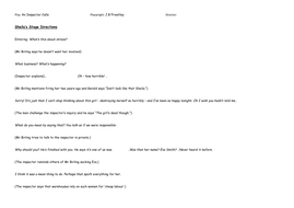 Stage directions definition picture