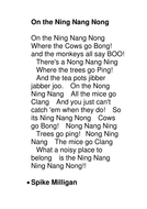 On The Ning Nang Nong Poem