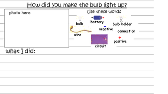 Planning and Worksheets for Electricity | Teaching Resources