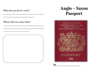 year passport 4 template to Saxon Anglo by stap1987 UK term plan Medium Teaching