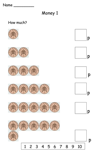 Printables Worksheets On Money money worksheets by s0402433 teaching resources tes