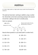 Addition worksheets for grade 3 with regrouping picture