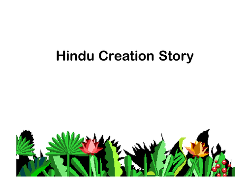 The Hindu Story of Creation | Teaching Resources