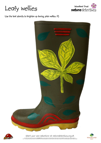 paint your own wellies