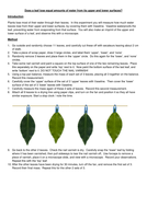 transpiration experiment bbc bitesize