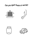 Writing ar words worksheets by staceyaki | Teaching Resources