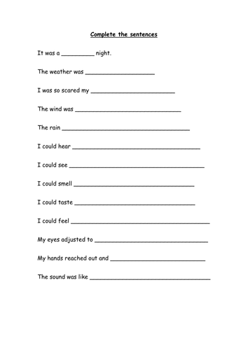 Creative writing | Teaching Resources