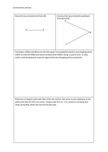 constructions-and-loci-write-on-worksheet-teaching-resources