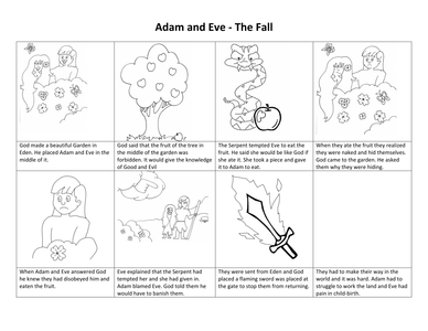 Adam and Eve by duckboytom - UK Teaching Resources - TES