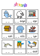 sh words worksheets | Teaching Resources