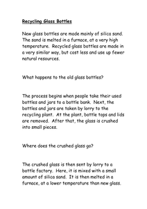 The glass essay analysis