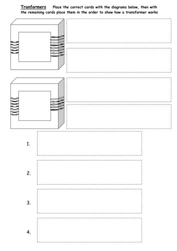 Transformers activity | Teaching Resources