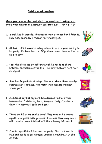 Maths Problems Year 2 by ahorsecalledarchie - Teaching ...