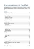 Visual Basic Programming Guide | Teaching Resources