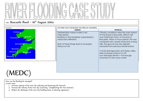 Bangladesh 2007 flood case study picture