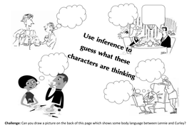 Inference Starter Based On Cartoons By Shelly82 Teaching Resources