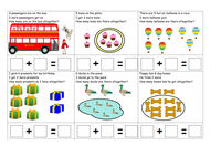 Number stories - Addition focus by ruthbentham - UK Teaching Resources