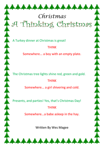 Christmas Poetry Poem and Resources | Teaching Resources