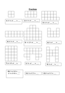 Fractions of shapes | Teaching Resources