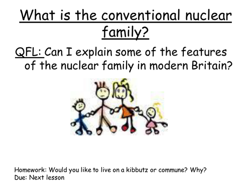 what is the nuclear family essay